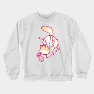 Meowgical Cat Transparent Crewneck Sweatshirt